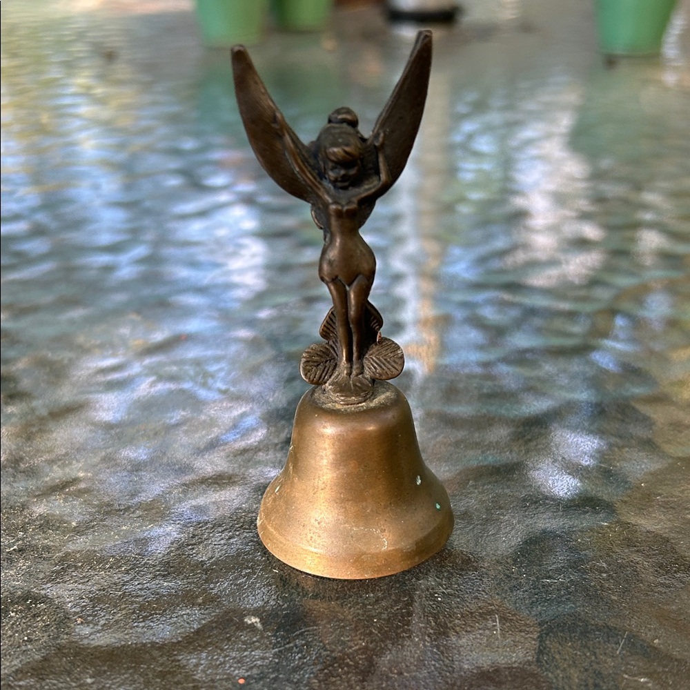Tinkerbell Vintage Brass Metal Bell